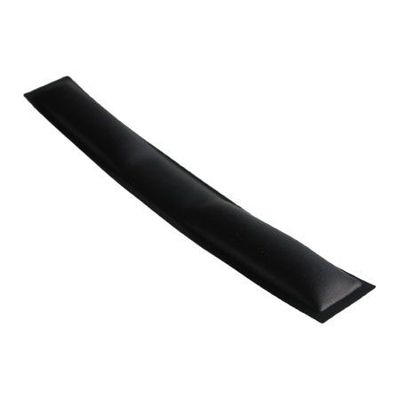 Black padded vinyl oblong padding stip for Neumann NDH20 headband section on a white background 