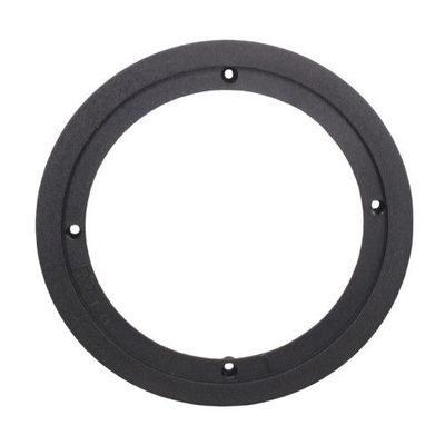 Neumann black plastic right side earpad ring on a white background 