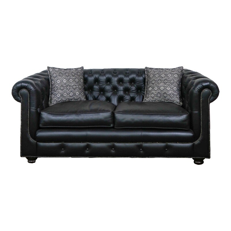 Leather Chesterfield Couch