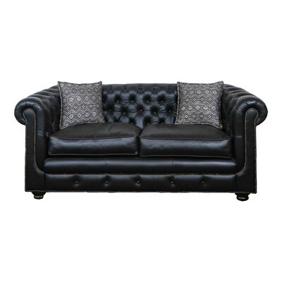 Leather Chesterfield Couch