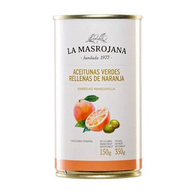 Manzanilla Rellena Con Naranja
