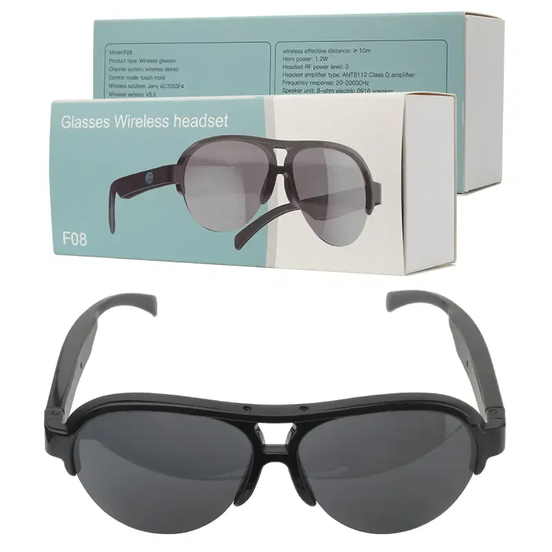 Glasses Wireless headset F08