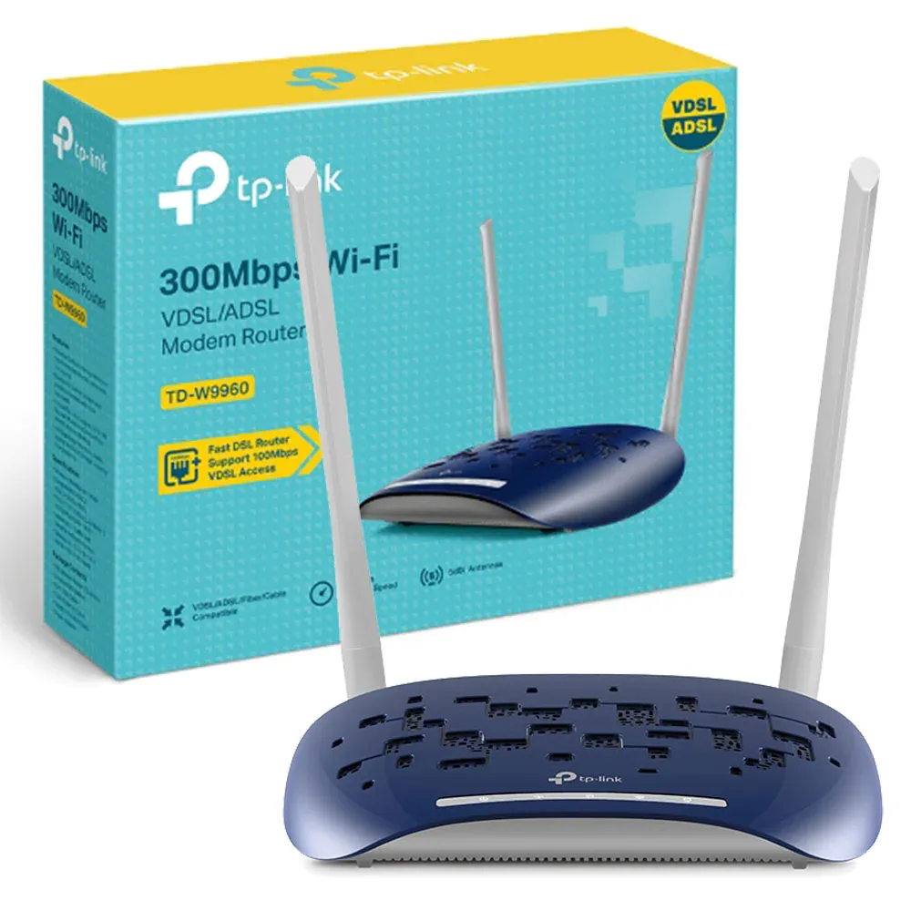 TP-Link TD-W9960 300Mbps Wi-Fi VDSL/ADSL Modem Router