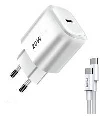 Foneng 20W PD Fast Charger Kit with USB-C to USB-C Cable