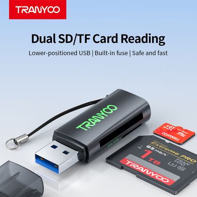 The Tranyoo 2-in-1 USB 2.0 Card Reader