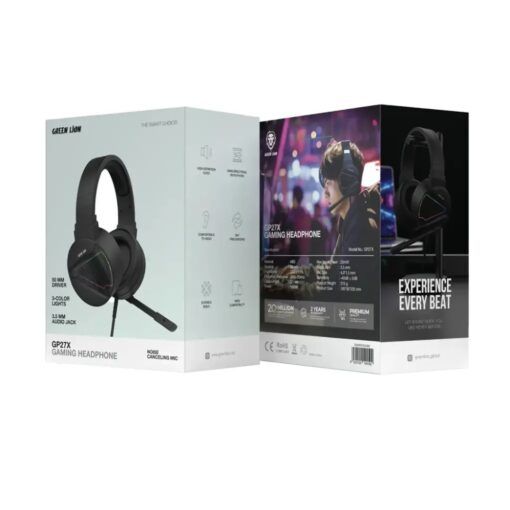 Headphone green lion GP27X