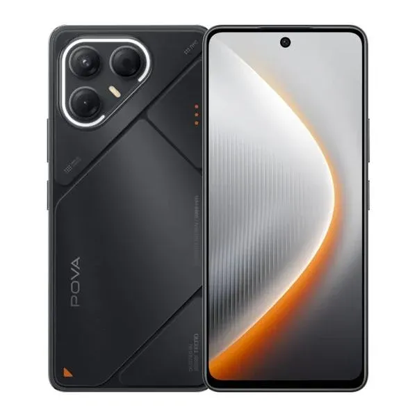 tecno pova 7 5 G Black Color