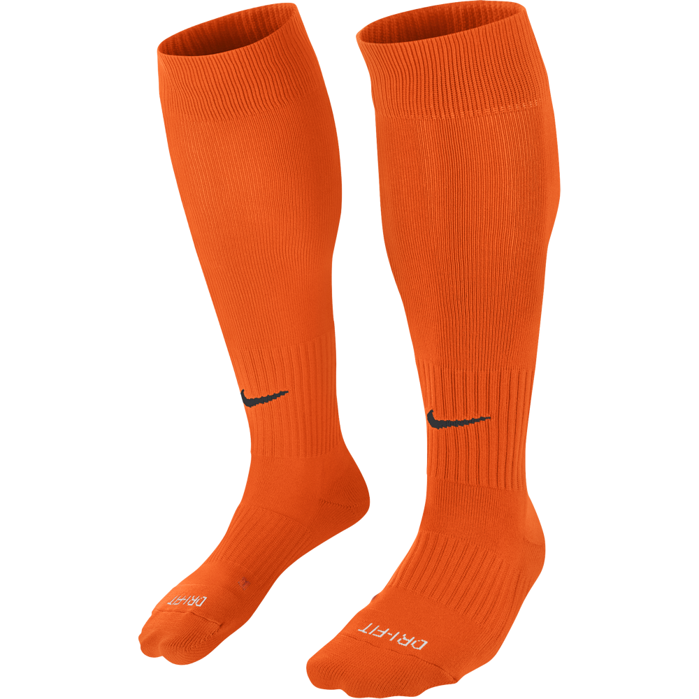Orange Nike Classic II Cushion Over-the-Calf Football Sock