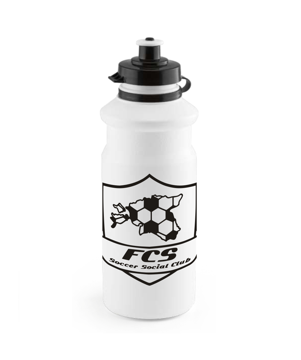 Sports waterbottle with FCS logo
