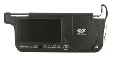 7&quot; LCD Sun Visor Car DVD Player