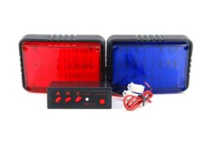 Strobe Light Strong radiator system Police Car Emergency