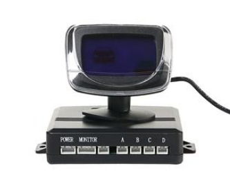 2.5&quot; LCD Screen Parking System with Camera and Speaker (Black)