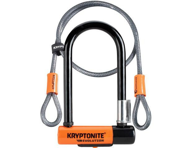 Kryptonite Evolution Mini-7 with 4" Flex Cable