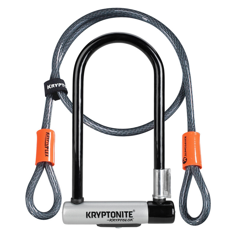Kryptonite Kryptolok Standard with 4’ Flex Cable