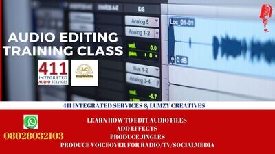 AUDIO EDITING COURSE