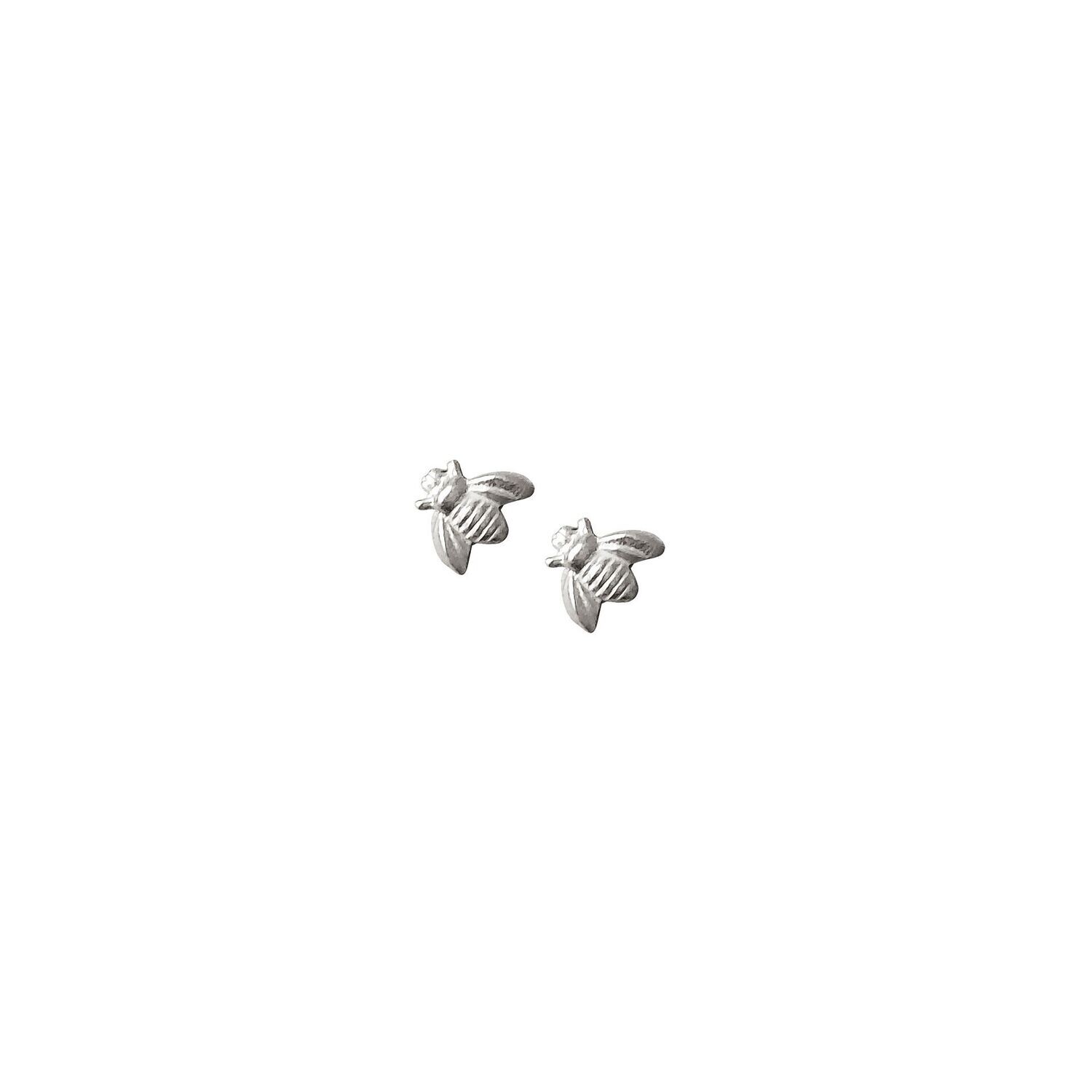HAPPY BEE Ohrstecker Silber