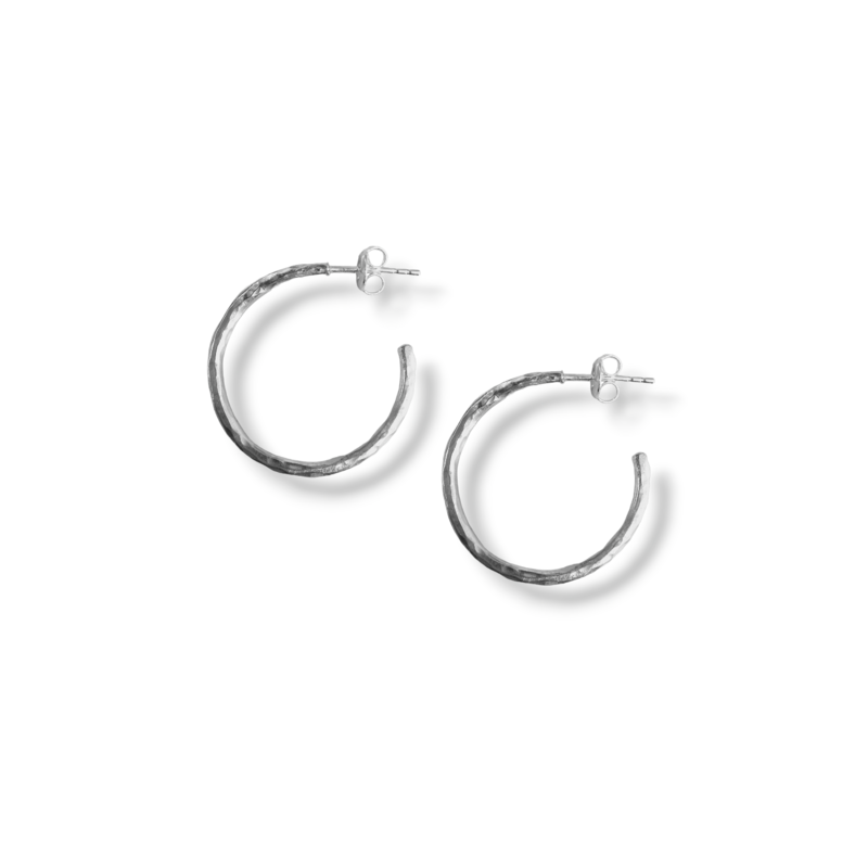 SPARKS Creolen small 925 Silber SPARKS Creolen small 925 Silber