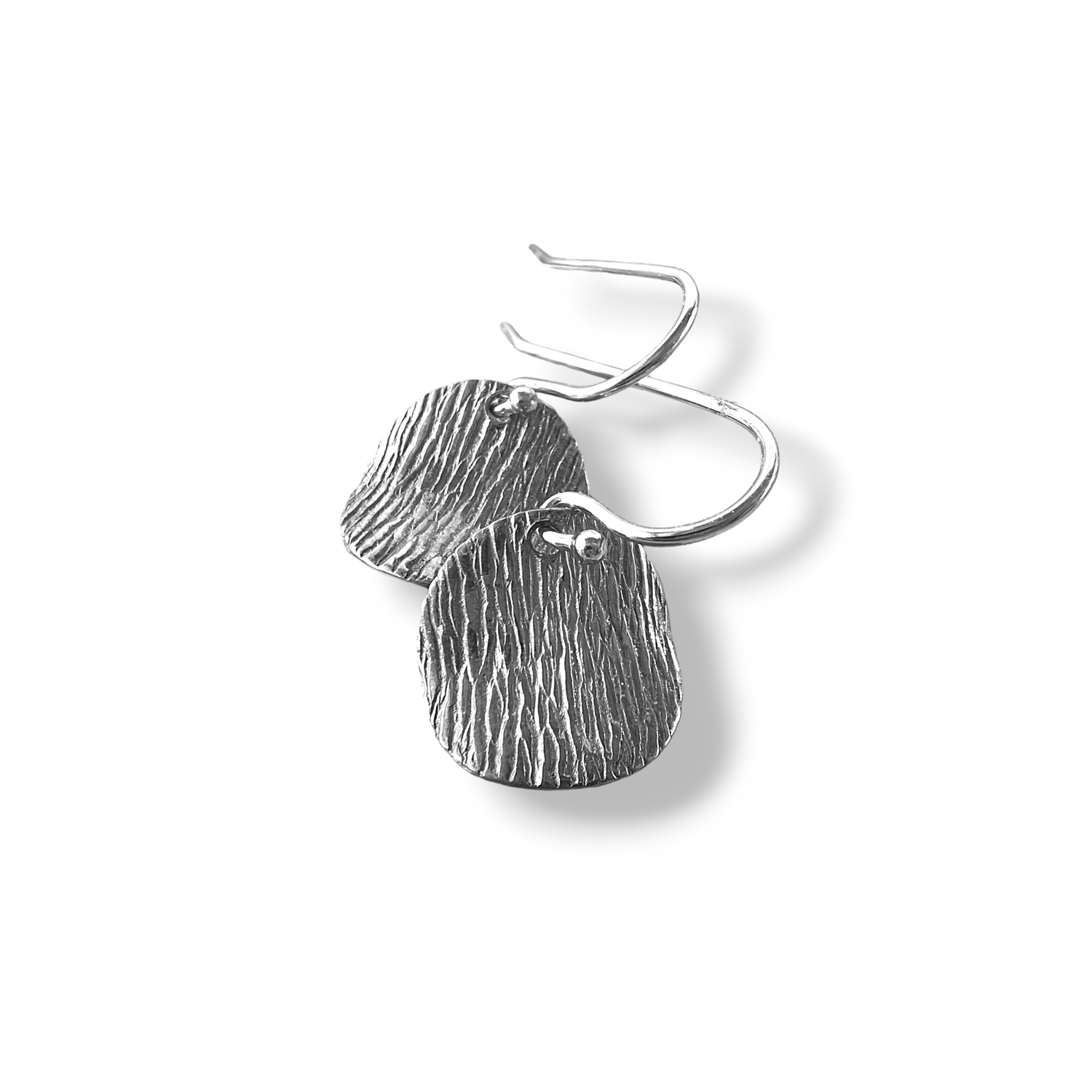 GLITTERY CHIP Ohrringe 925 Silber