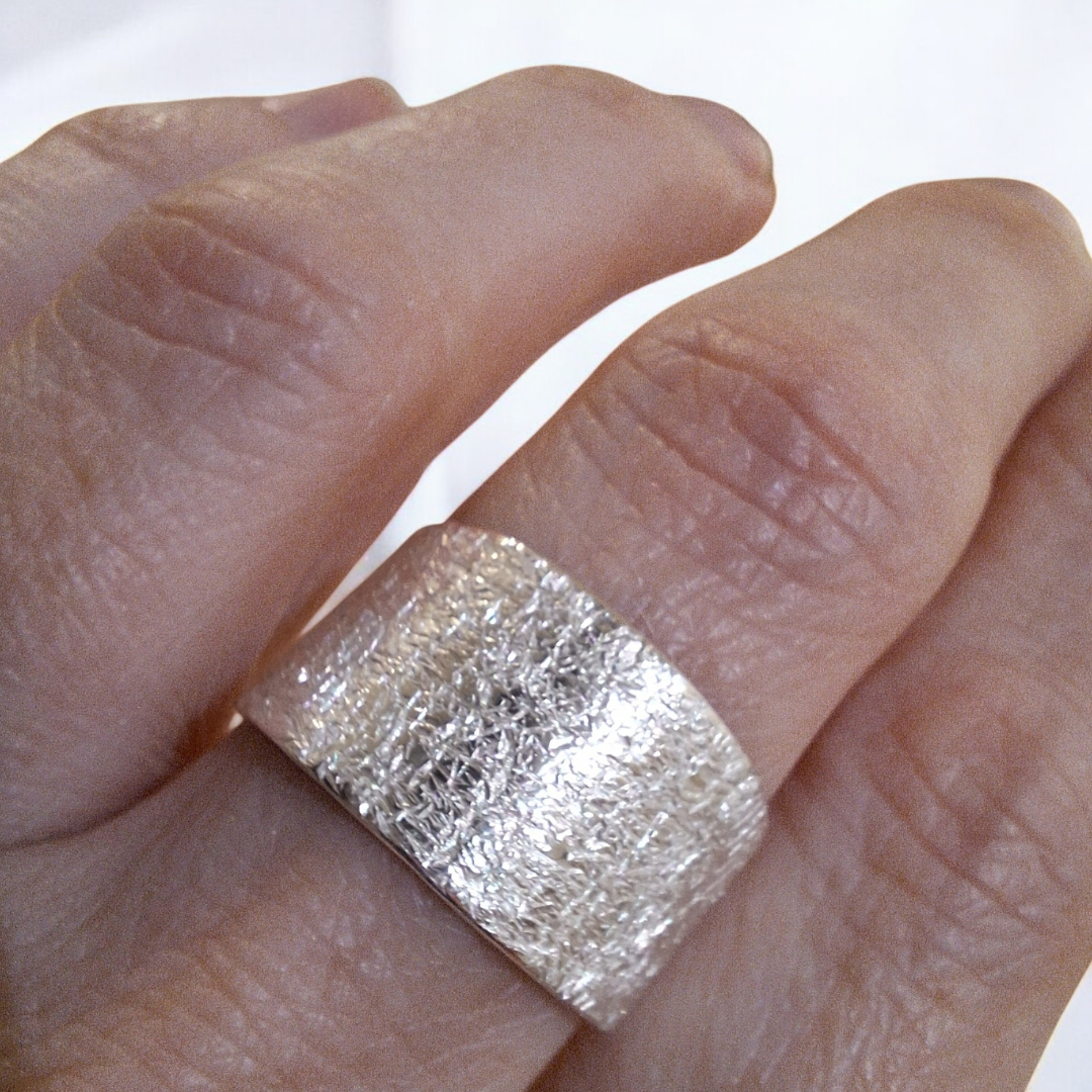 SILVER FLURRY Ring