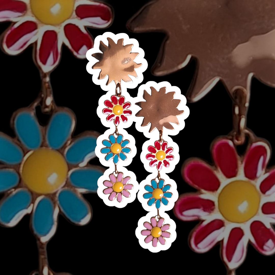 COOL MARGUERITE Ohrringe