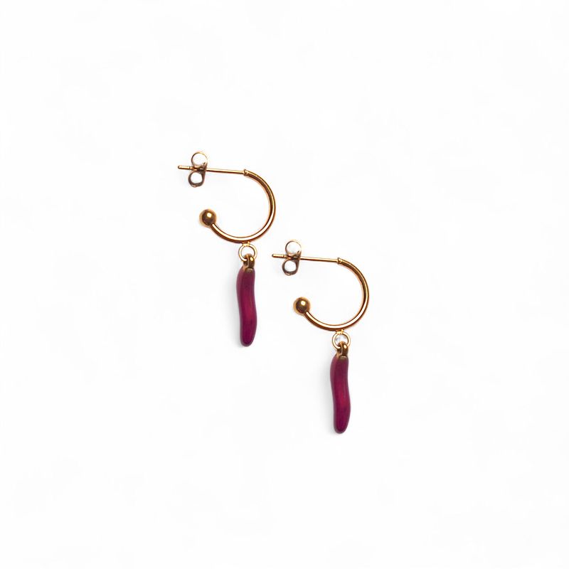 HOT STUFF Creolen Pflaume