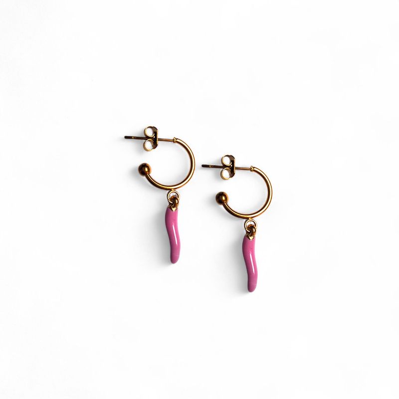 HOT STUFF Creolen Rosa