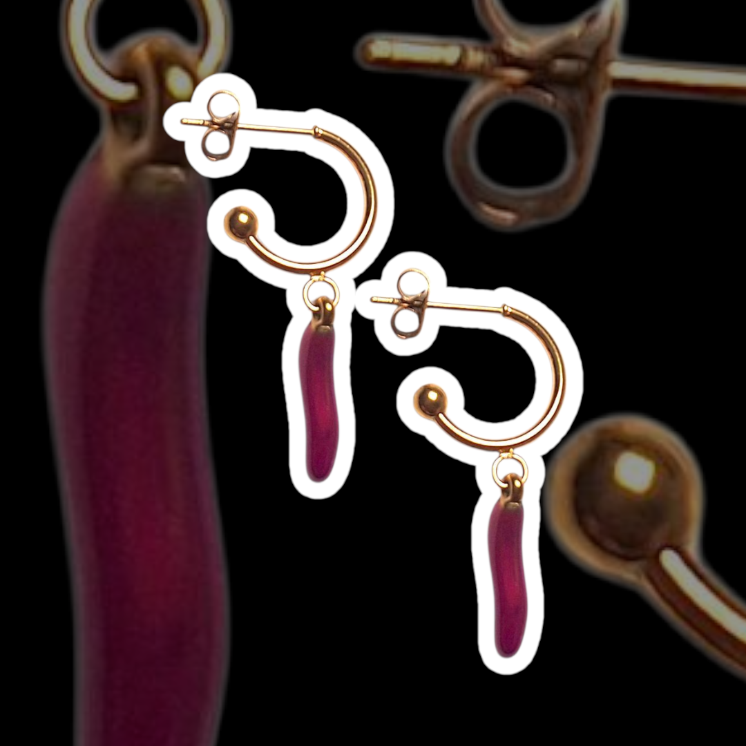 HOT STUFF Creolen Pflaume