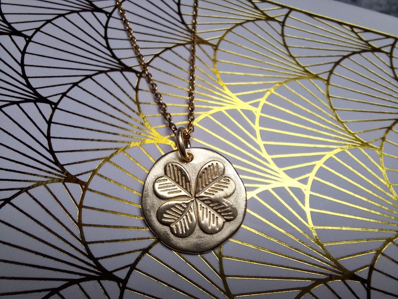 LUCKY Halskette aus 925 Silber (vergoldet) LUCKY Halskette aus 925 Silber (vergoldet)