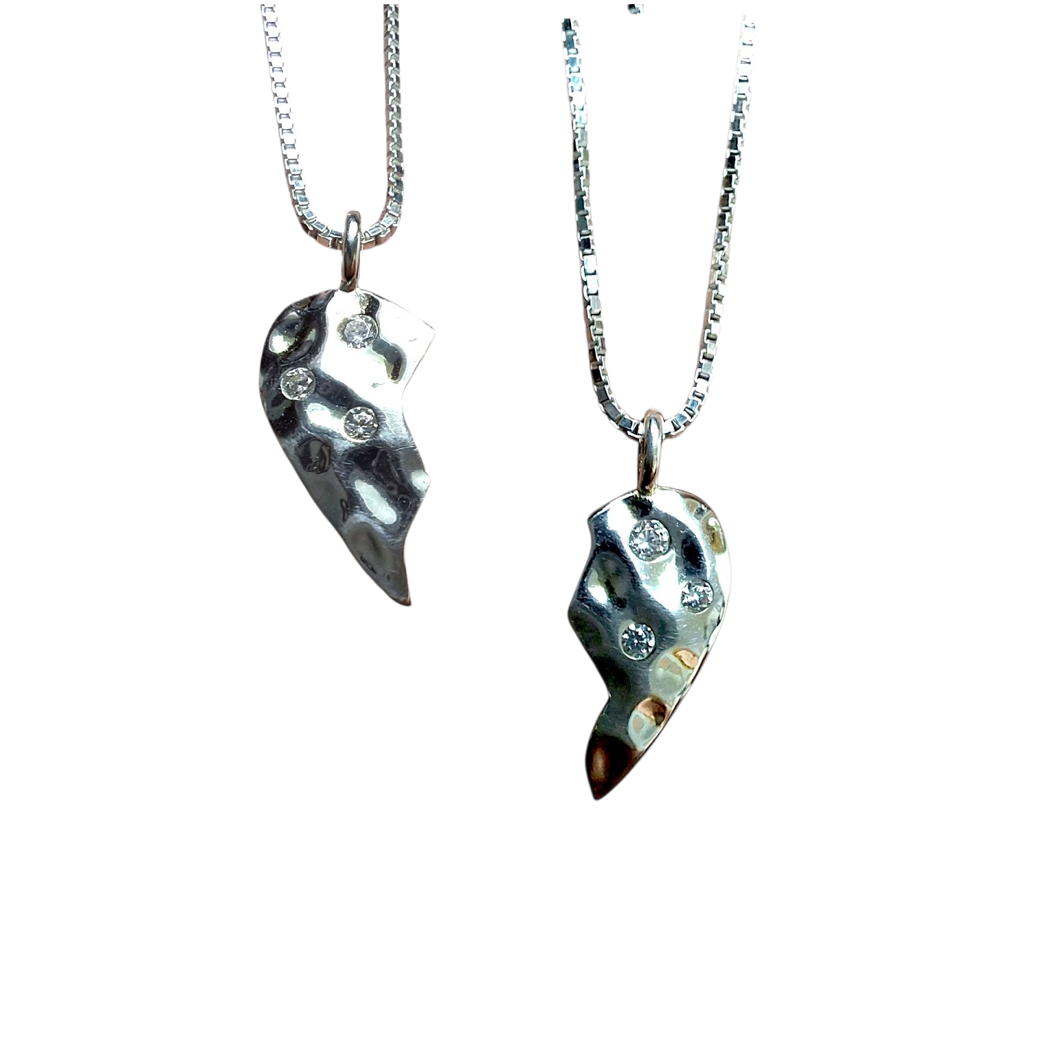 YOU & ME Halsketten aus 925 Silber