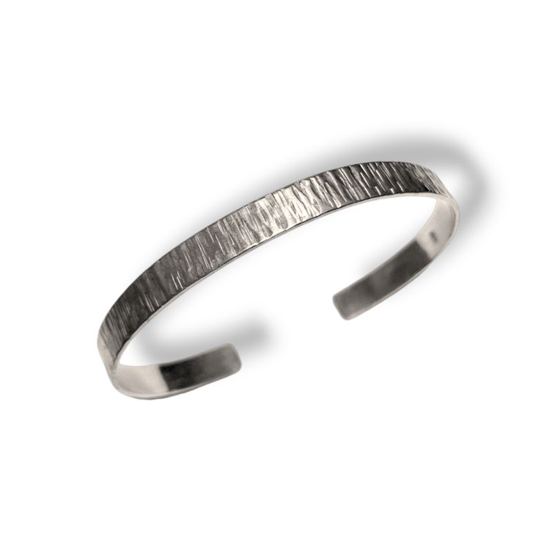 GLITTERY BARK Armreif 925 Silber GLITTERY BARK Armreif 925 Silber