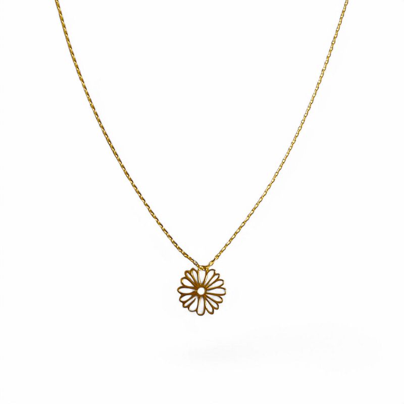 DAISY LOVE Halskette 925 Silber vergoldet