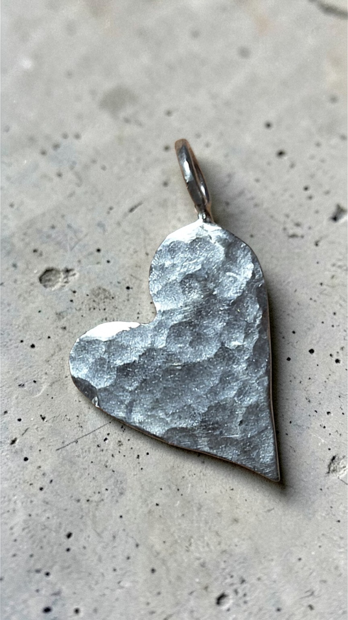 925 Silber Halskette mit Herzanhänger