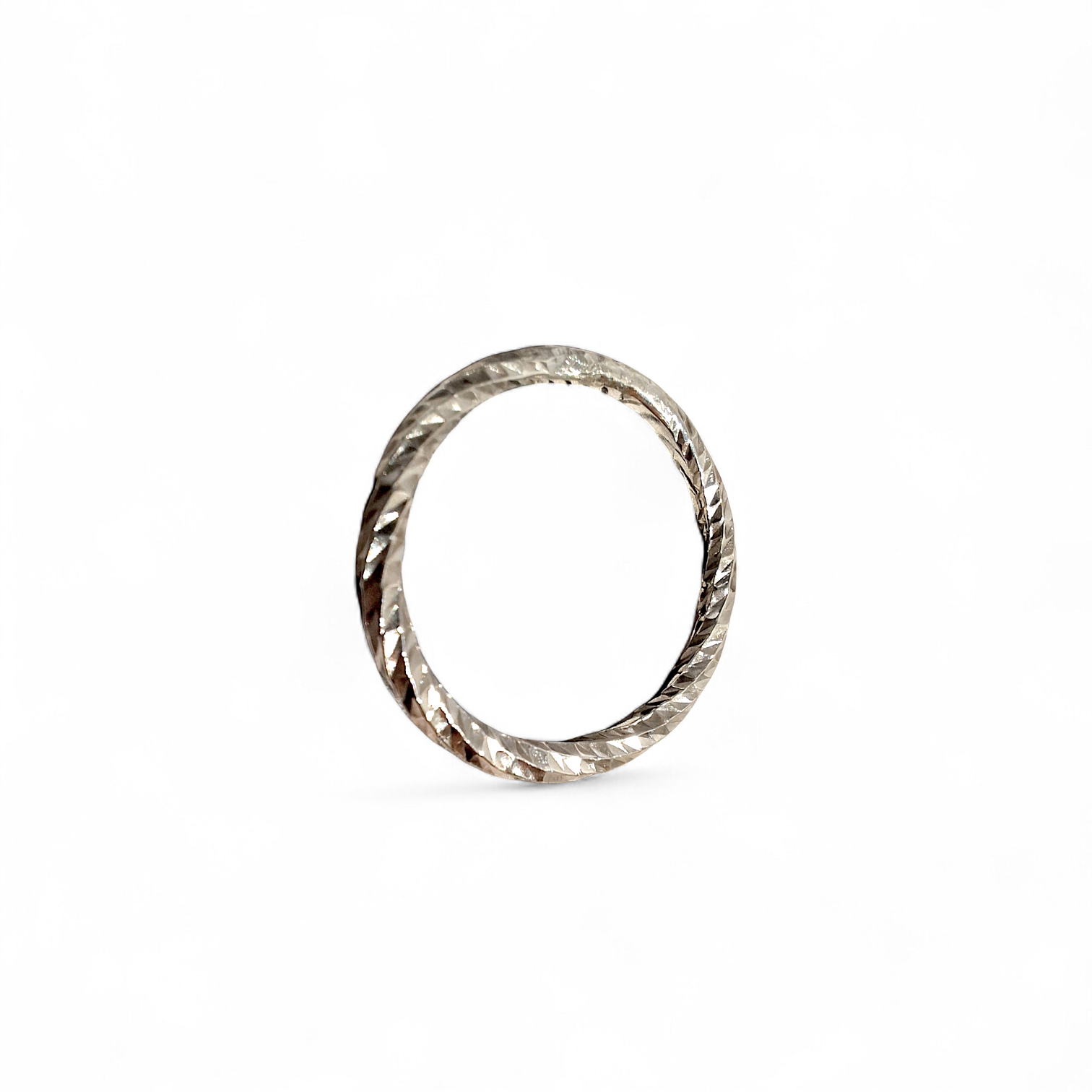 SPARKLE TWIST Ring aus 925 Silber