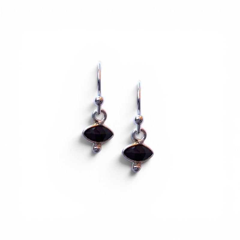 ONYX EYE Ohrringe 925 Silber ONYX EYE Ohrringe 925 Silber