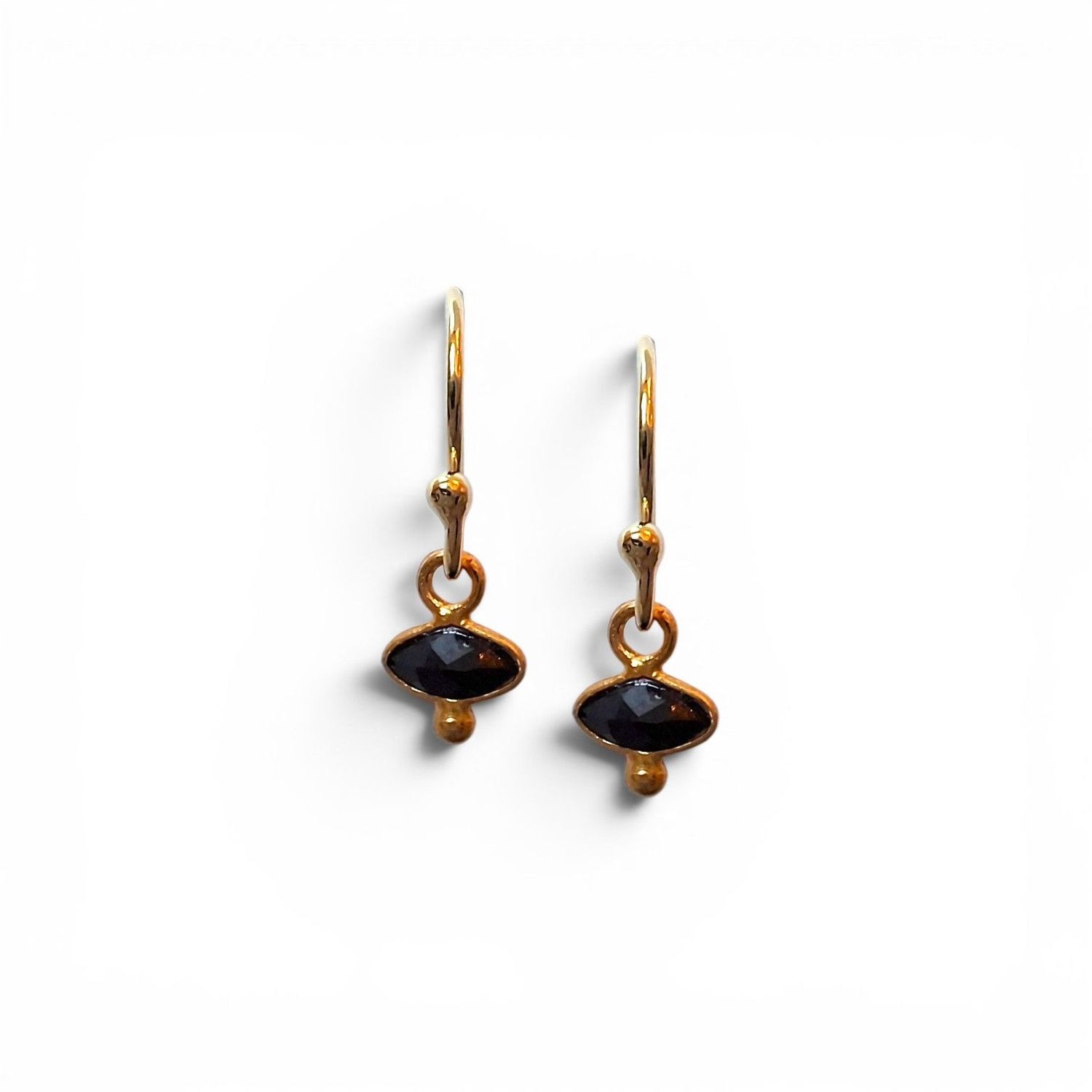 ONYX EYE Ohrringe 925 Silber (vergoldet) ONYX EYE Ohrringe 925 Silber (vergoldet)