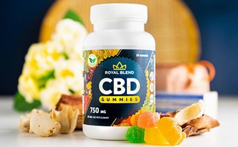 Royal Blend CBD Gummies 750mg  Offers