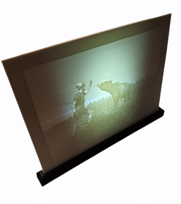 3D gedruckte Lithophane Bilder
