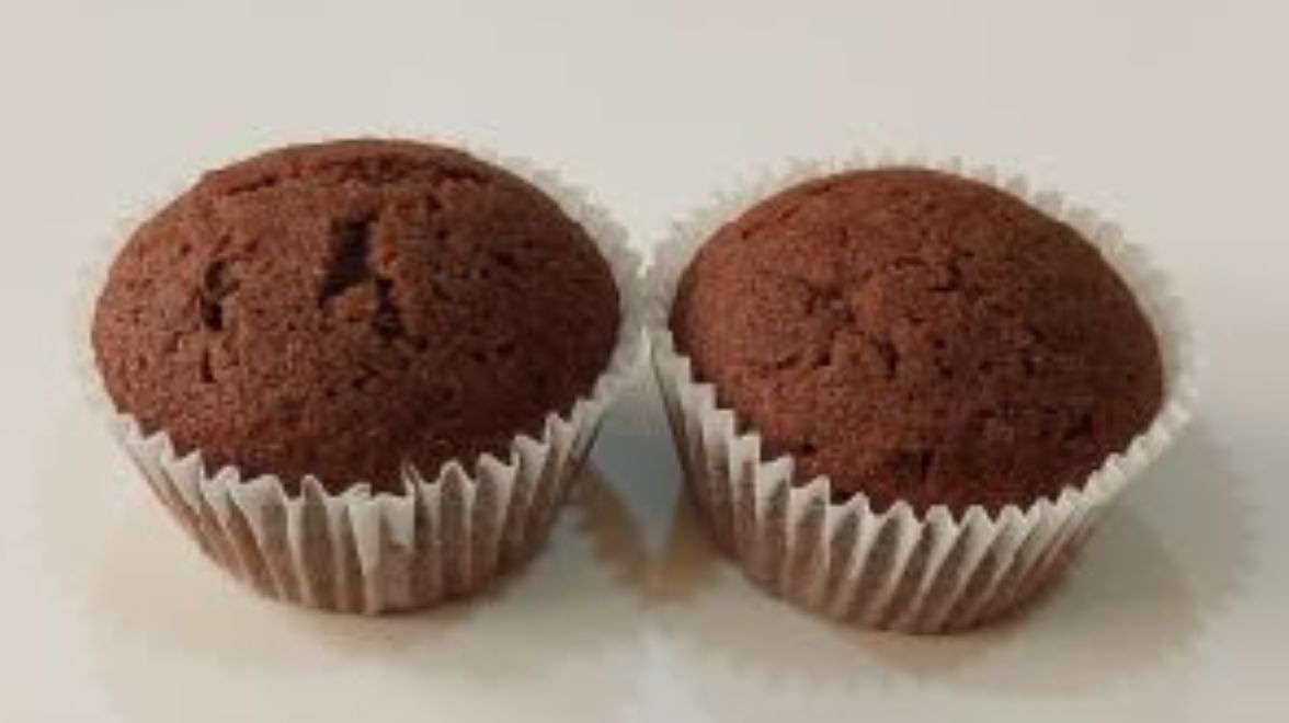 CHOCOLATE CUPCAKES 2 PCS GLUTEN FREE   شوكليت كاب كيك قطعتين خالي من الجلوتين
