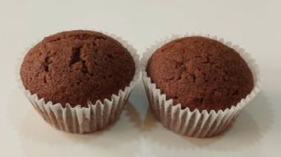 CHOCOLATE CUPCAKES 2 PCS GLUTEN FREE   شوكليت كاب كيك قطعتين خالي من الجلوتين