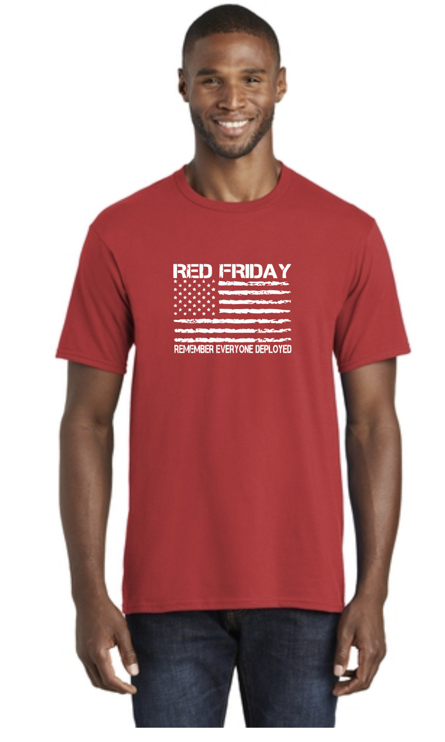 KC Paw Chiefs Flag T-Shirt, Red Friday Kansas City