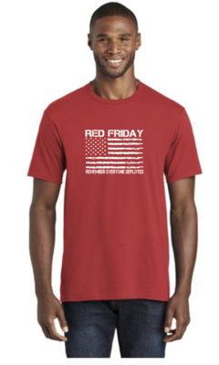 Red Friday T Shirt -Flag 1