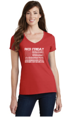 Red Friday T Shirt -Flag 2