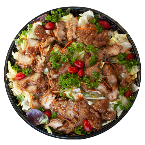 Chicken Teriyaki Salad Tray