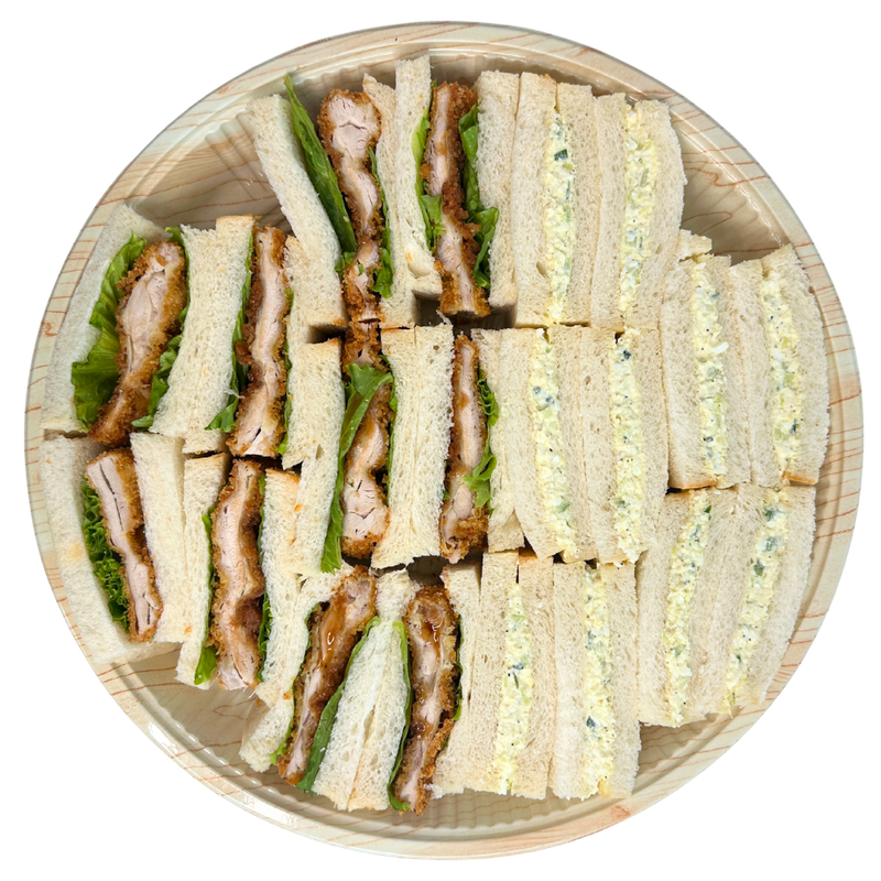 Japanese Sandwich Tray (Half Katsu, Half Egg)