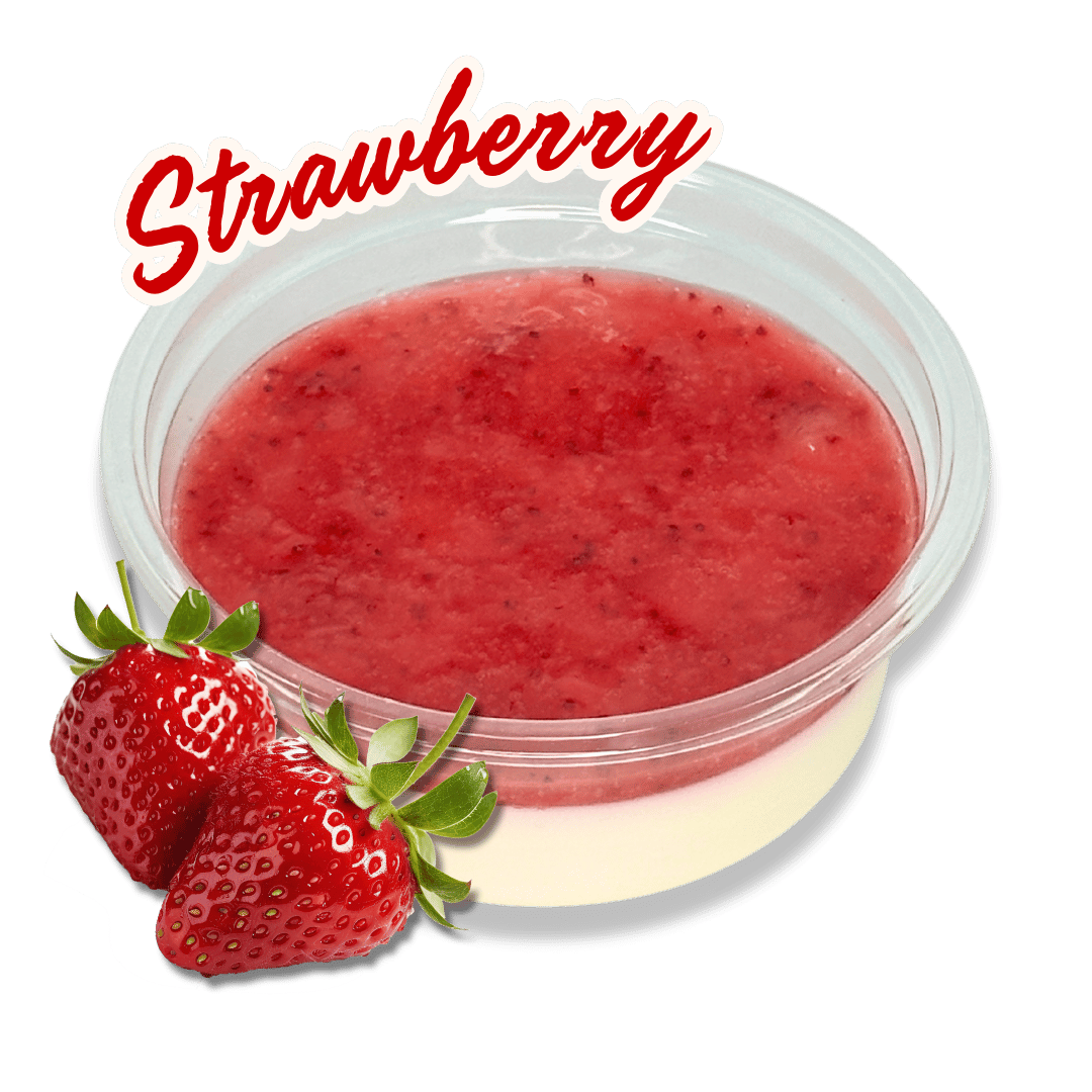 Strawberry Panna Cotta