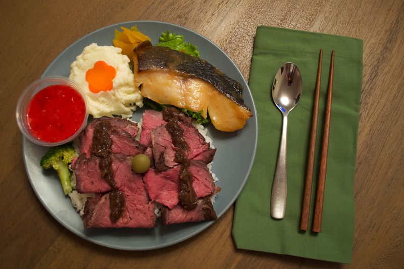 Holiday Surf &amp; Turf Bento