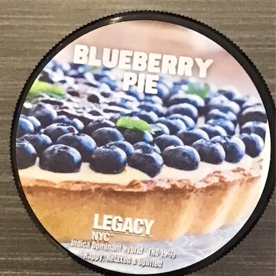Blueberry Pie Art Gift
