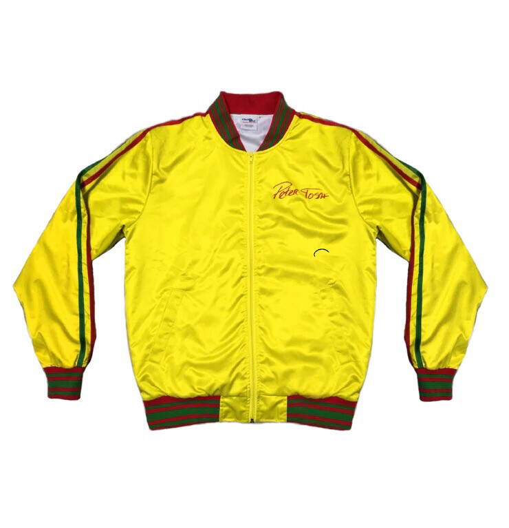 Peter T - Satin Jacket Yellow S