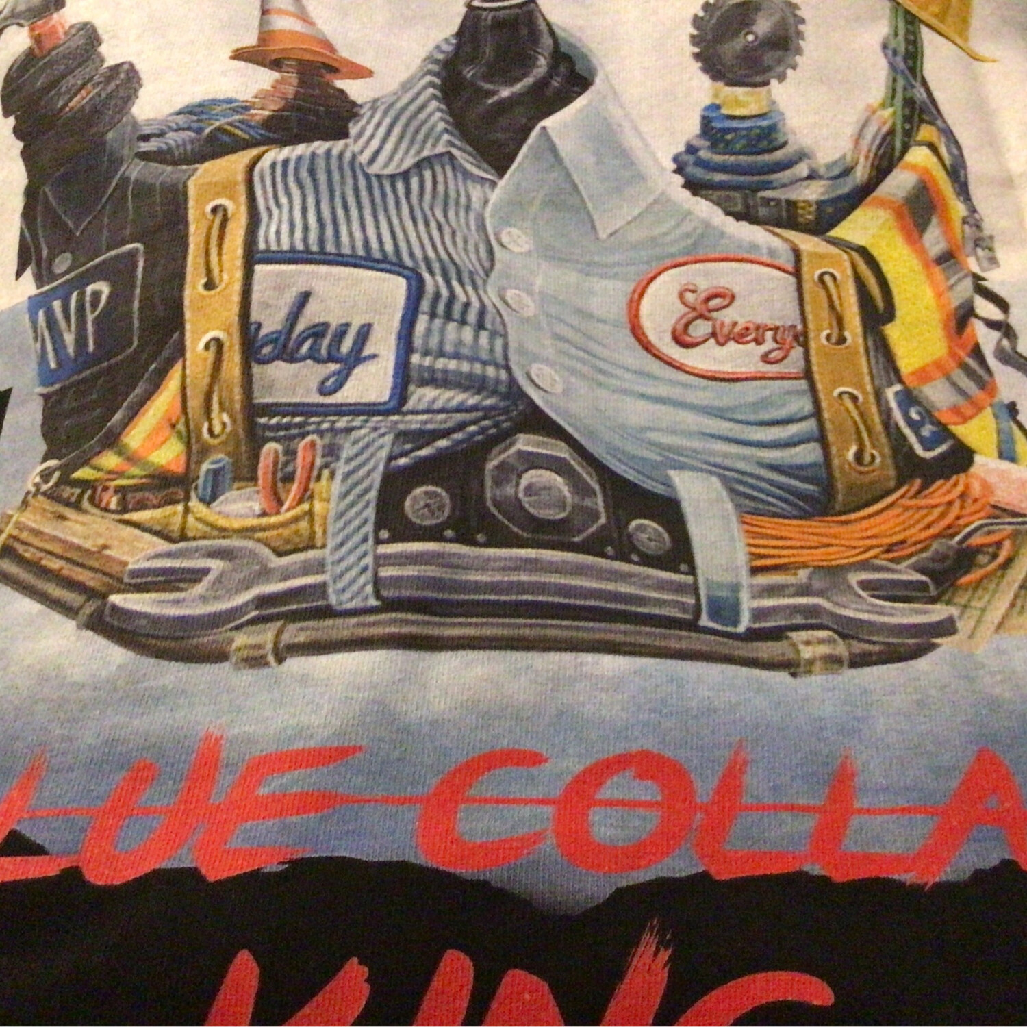 Kings County T-shirt Blue Collar - Black SM