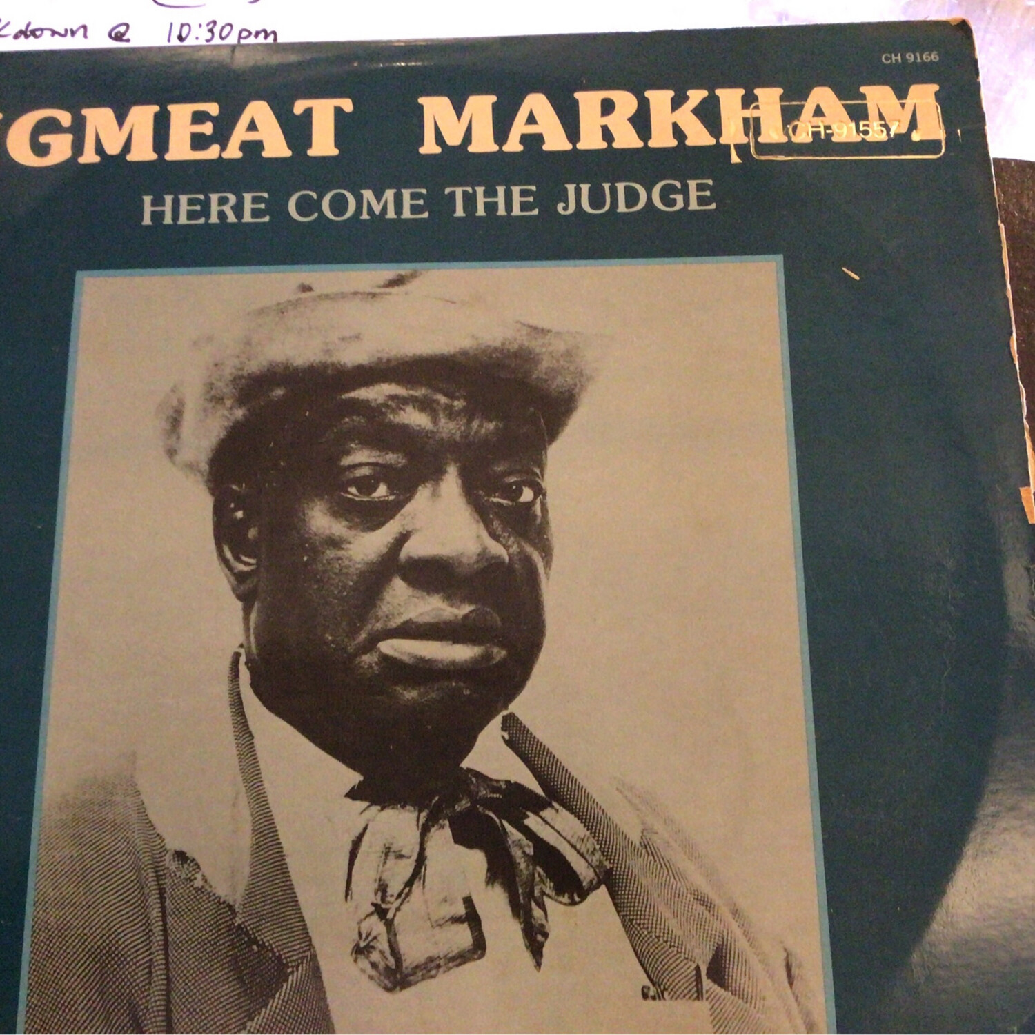 Pig eat Markham Here Come The Judge Record